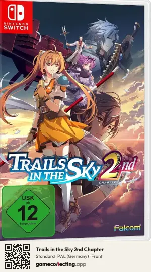 Trails in the Sky 2nd Chapter Nintendo Switch, Germany box front