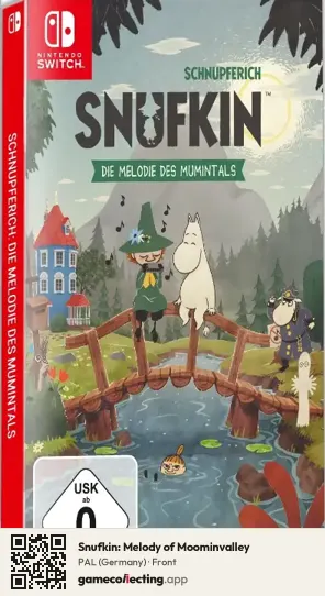 Snufkin: Melody of Moominvalley Nintendo Switch, Germany box front