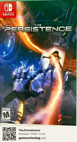 The Persistence Nintendo Switch, NTSC box front