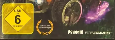 Rocket League, the USK square on its front
