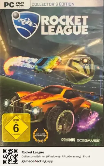 Rocket League Computer, Germany box front