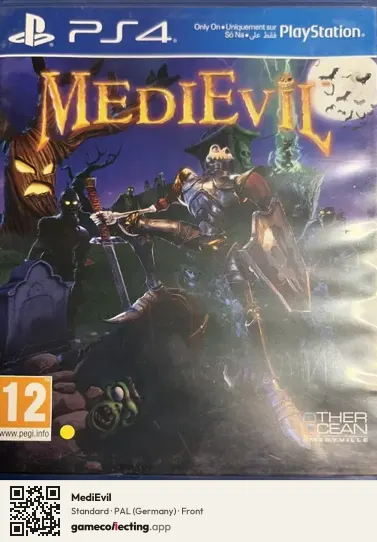 MediEvil PlayStation 4, Germany box front
