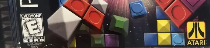 The Next Tetris, the ESRB box on its front