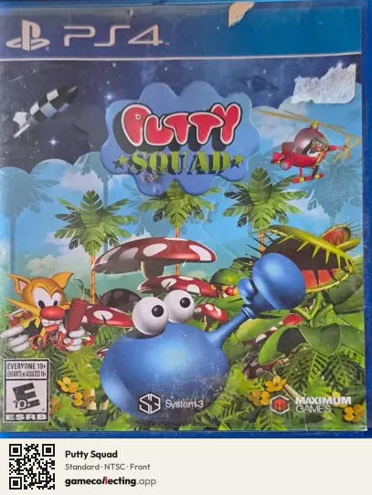 Putty Squad PlayStation 4, NTSC box front