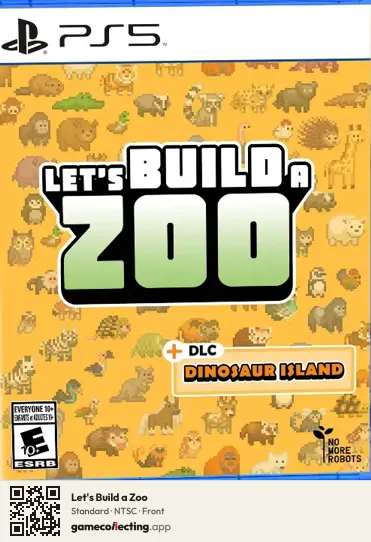 Let's Build a Zoo PlayStation 5, NTSC box front