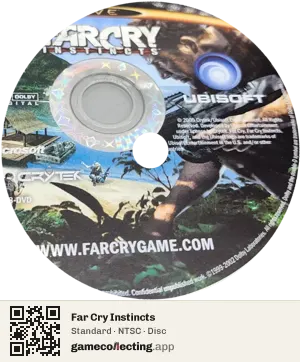 Far Cry Instincts Xbox, NTSC disc