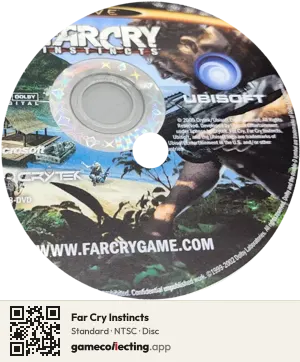 Far Cry Instincts Xbox, NTSC disc