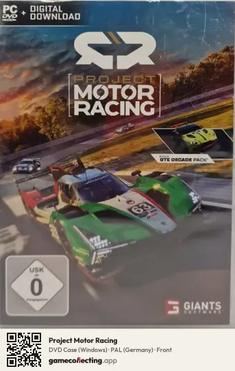 Project Motor Racing Computer, Germany box front