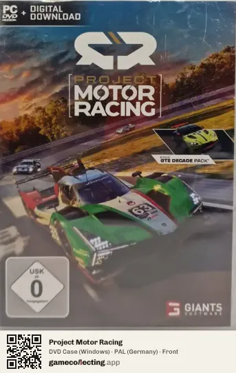 Project Motor Racing Computer, Germany box front