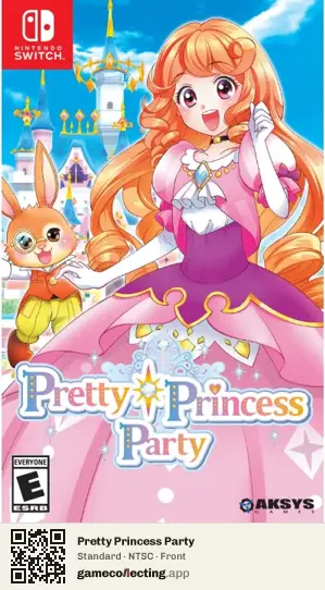 Pretty Princess Party Nintendo Switch, NTSC box front