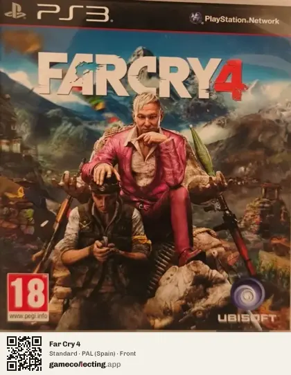 Far Cry 4 PlayStation 3, Spain box front