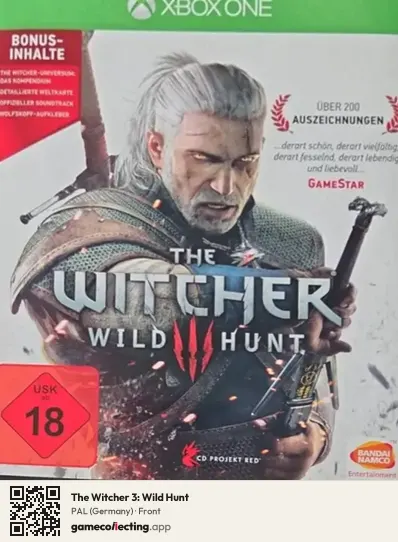 The Witcher 3: Wild Hunt Xbox One, Germany box front