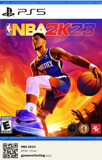 NBA 2K23 PlayStation 5, NTSC box front