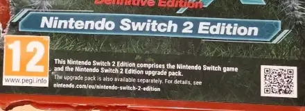 Xenoblade Chronicles X: Definitive Edition, the USK square on its front