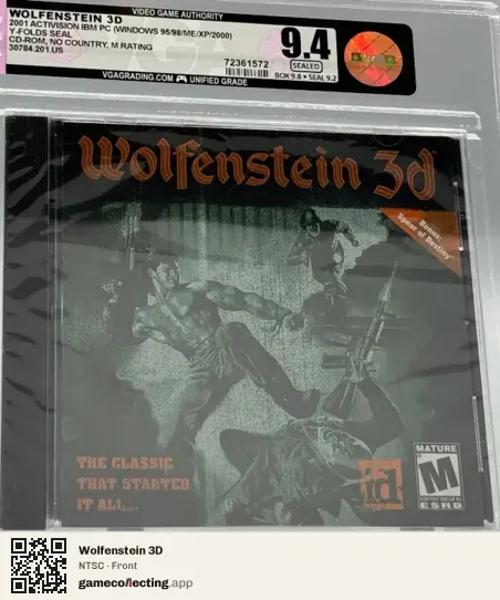 Wolfenstein 3D Computer, NTSC box front