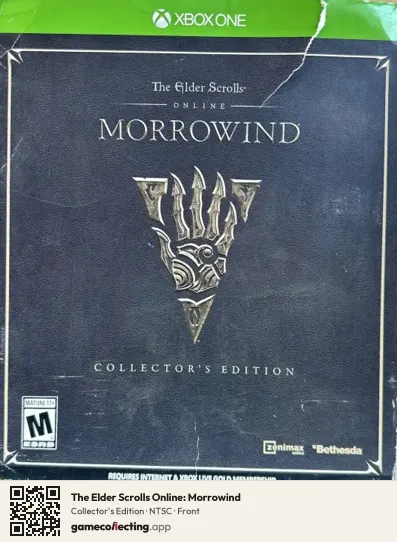 The Elder Scrolls Online: Morrowind Xbox One, NTSC box front