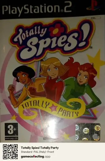 Totally Spies! Totally Party PlayStation 2, Italy box front