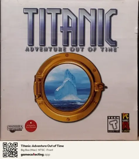 Titanic: Adventure Out of Time Computer, NTSC box front