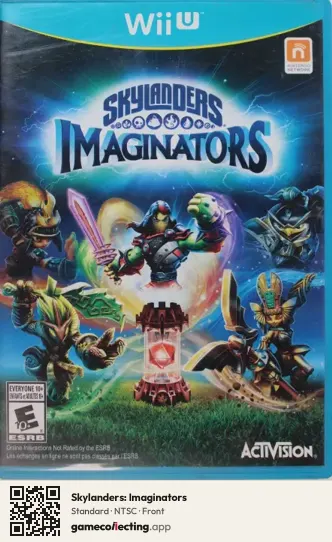 Skylanders: Imaginators Nintendo Wii U, NTSC box front