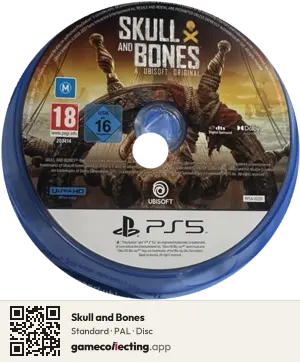 Skull and Bones PlayStation 5, PAL disc