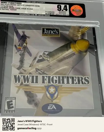 Jane's WWII Fighters Computer, NTSC box front