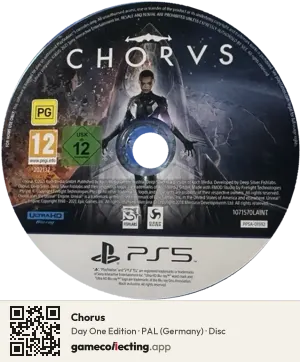 Chorus PlayStation 5, PAL disc