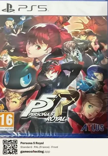 Persona 5 Royal PlayStation 5, France box front