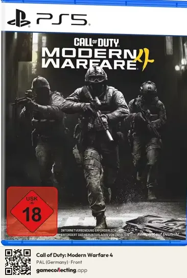 Call of Duty: Modern Warfare 4 PlayStation 5, Germany box front