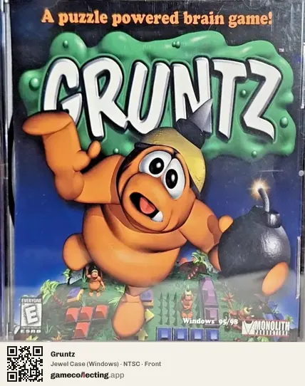 Gruntz Computer, NTSC box front