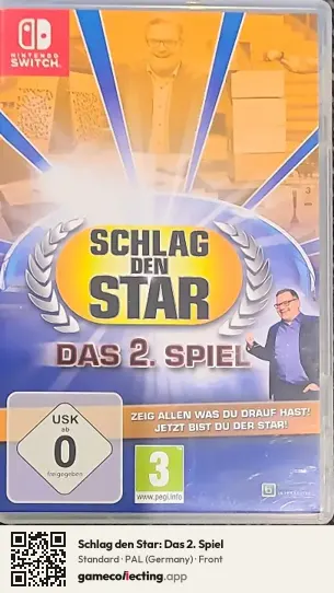 Schlag den Star: Das 2. Spiel Nintendo Switch, Germany box front