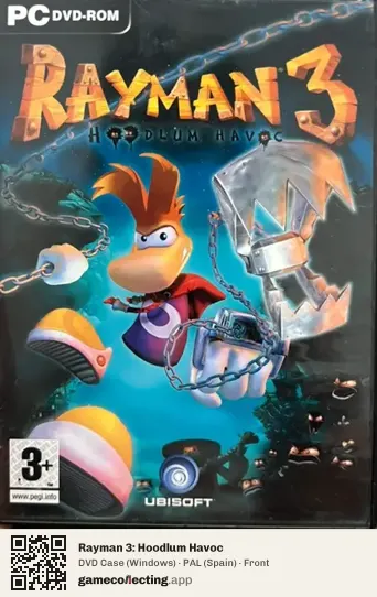Rayman 3: Hoodlum Havoc Computer, Spain box front