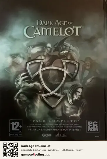 Dark Age of Camelot Computer, Spain box front