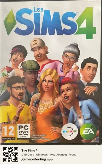 The Sims 4 Computer, France box front