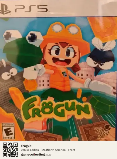Frogun PlayStation 5, North America box front