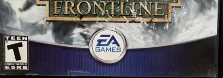 Medal of Honor: Frontline, the ESRB box on its front