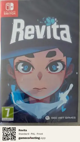 Revita Nintendo Switch, PAL box front