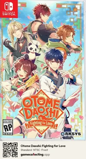 Otome Daoshi: Fighting for Love Nintendo Switch, NTSC box front