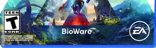 Anthem, the ESRB box on its front
