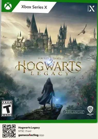Hogwarts Legacy Xbox Series X, NTSC box front