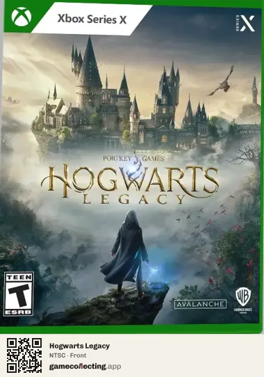 Hogwarts Legacy Xbox Series X, NTSC box front