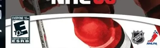 NHL 08, the ESRB box on its front