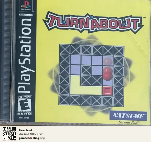 Turnabout PlayStation, NTSC box front