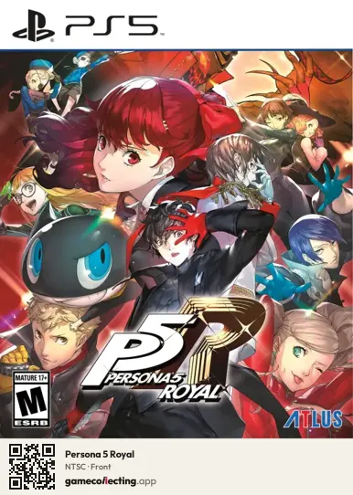 Persona 5 Royal PlayStation 5, NTSC box front