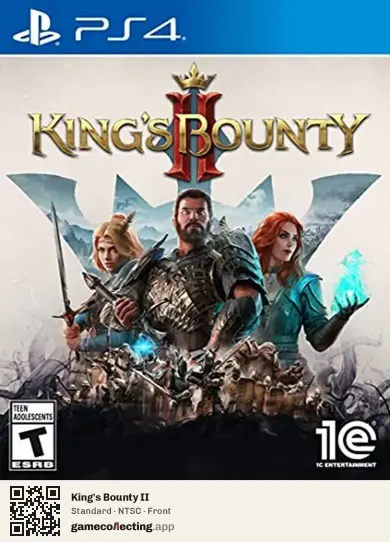 King's Bounty II PlayStation 4, NTSC box front