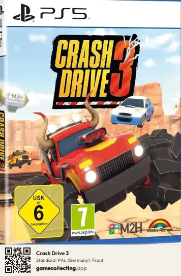 Crash Drive 3 PlayStation 5, Germany box front