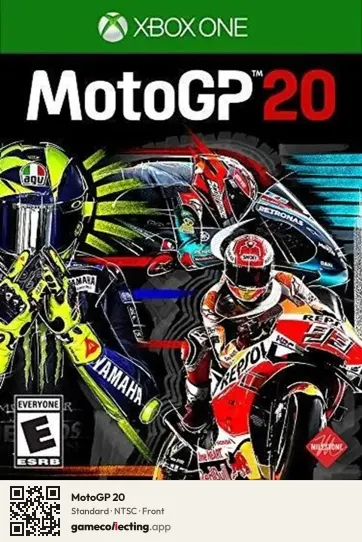 MotoGP 20 Xbox One, NTSC box front