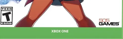 Indivisible, the ESRB box on its front