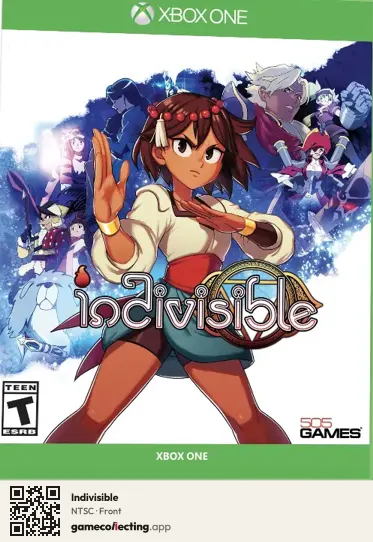 Indivisible Xbox One, NTSC box front