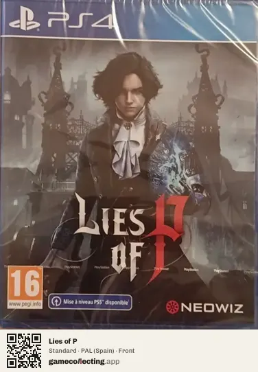 Lies of P PlayStation 4, Spain box front