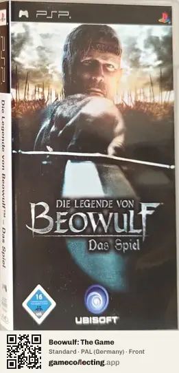 Beowulf: The Game PlayStation Portable, Germany box front
